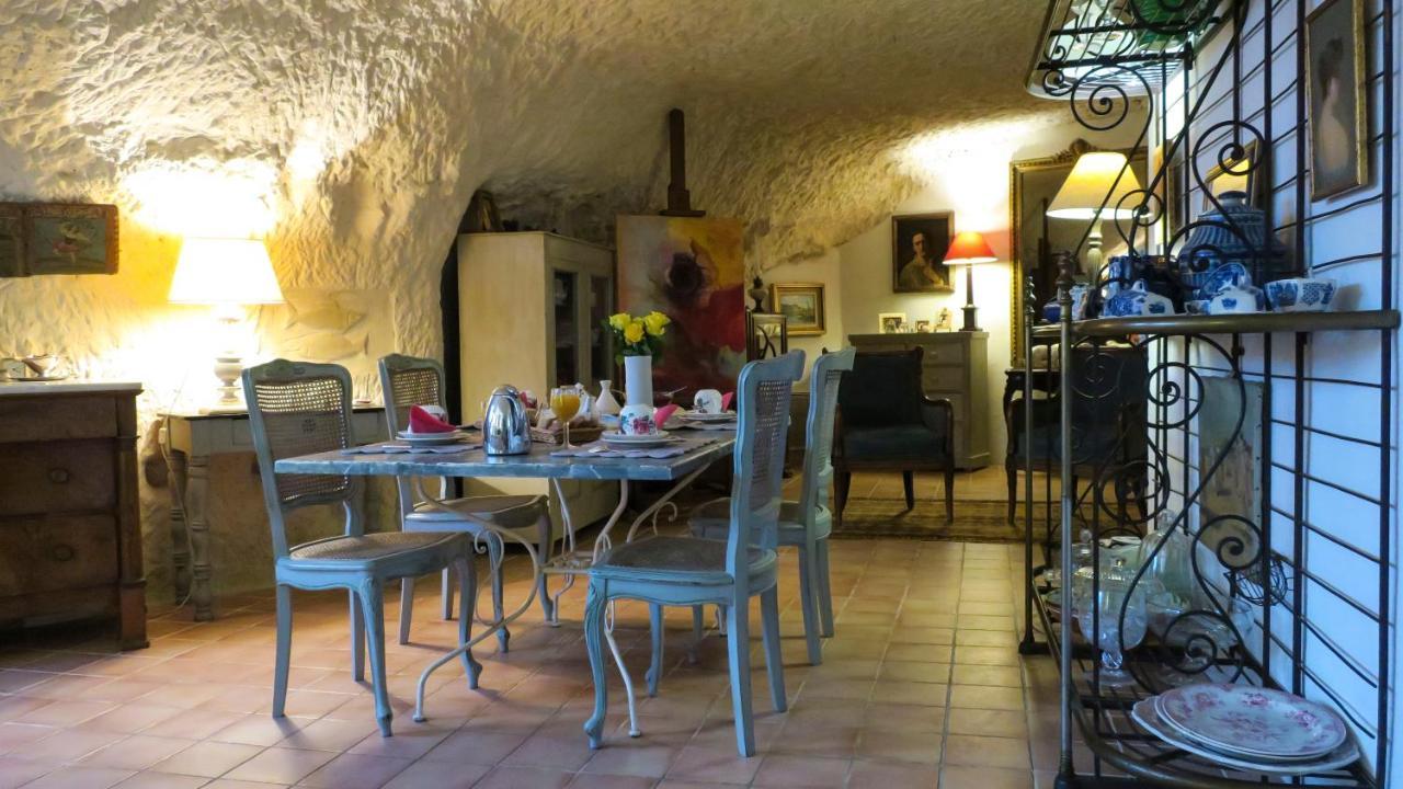Trôo La Cave De L'Eperon B&B 객실 사진